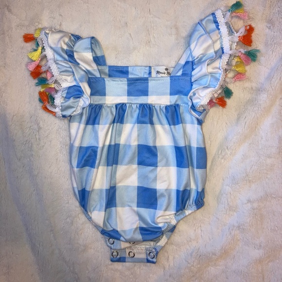 Fringe gingham bubble - Picture 1 of 3